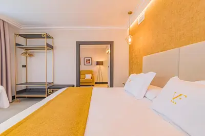 Cama o camas de una habitación en VESCI FAVENTIA