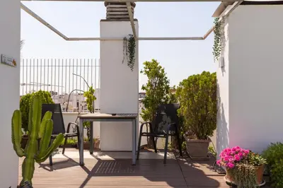 Un balcón o terraza de Colectia Hotel Santa Lucía