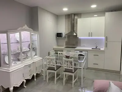 Una cocina o zona de cocina en Estación Norte y Sur FAMORCAS