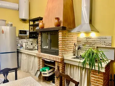 Una cocina o zona de cocina en Vivienda Rincon de Mágina