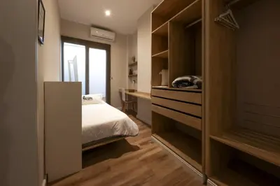 Cama o camas de una habitación en La Posada de San Miguel