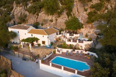 Piscina en o cerca de El Nogal at Cortijo de Los Cien Canos