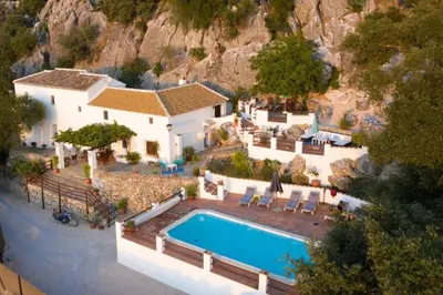 Piscina en o cerca de El Nogal at Cortijo de Los Cien Canos