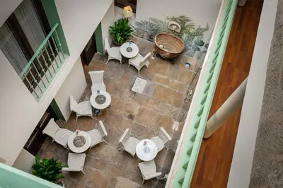 Zona de estar de YIT La Casona del Arco