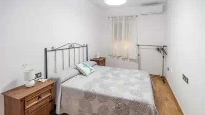Cama o camas de una habitación en Villa Ortega Alba Alcalá La Real by Ruralidays