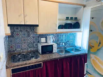 Una cocina o zona de cocina en Casa Hay que Vivir el Momento