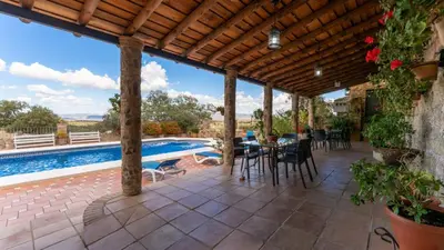 Piscina en o cerca de Casa Rural Obejuelo Torrecampo by Ruralidays