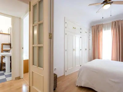 Cama o camas de una habitación en Cs Para Familias junto a Plaza de San Marcos