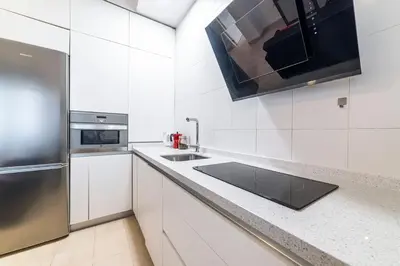 Una cocina o zona de cocina en Alohamundi Quintana