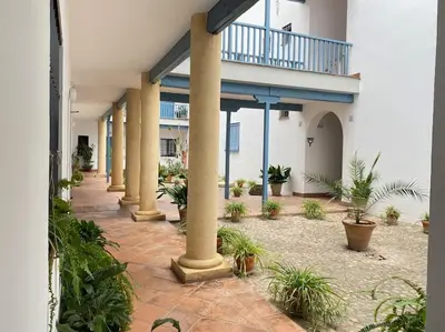 Jardín al aire libre en Hispalis Casa Pilatos
