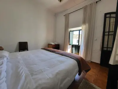 Cama o camas de una habitación en Hacienda Las Lumbreras Casa Rural con Piscina