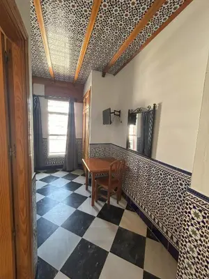 Una cocina o zona de cocina en Hostal el Ancla