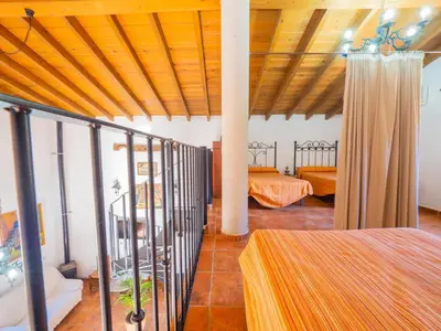 Cama o camas de una habitación en Cubo's Finca La Curva