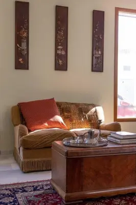 Zona de estar de Casa Xanadu Carmona - Stylish villa with rooftop terrace and stunning views of Parador
