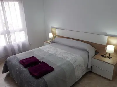 Cama o camas de una habitación en VFT LA PAZ II