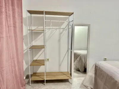 Cama o camas de una habitación en La casa de Rafalita