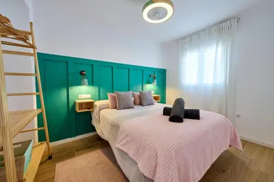 Cama o camas de una habitación en El Mirador