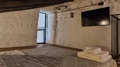 Una televisión o centro de entretenimiento en MIRADOR DE MARIA ROSA