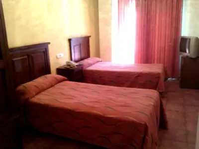 Cama o camas de una habitación en Coso Viejo