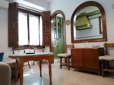 Zona de estar de Casa Rural Torre del Agua. Un lugar con encanto.