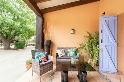 Zona de estar de Villa Laforge