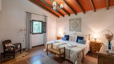 Cama o camas de una habitación en El Encinar Antequera - La Joya by Ruralidays