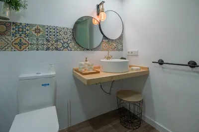 Un baño de Apartamento Centrico Isaura