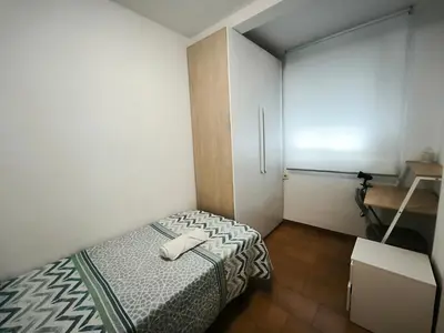 Cama o camas de una habitación en Alojamiento La Paz