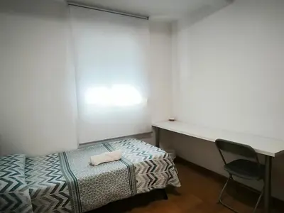Cama o camas de una habitación en Alojamiento La Paz