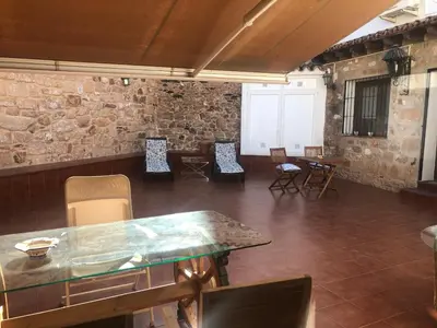 Zona de estar de La casita