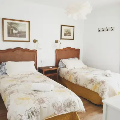 Cama o camas de una habitación en Bonito apartamento en el casco antiguo