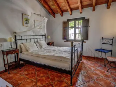 Cama o camas de una habitación en Holiday Home in Villanueva near El Torcal Park