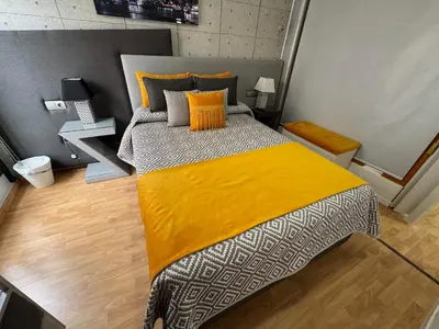Cama o camas de una habitación en GRAN CASTRAVINARIA