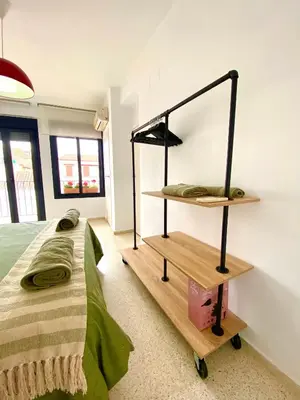 Cama o camas de una habitación en Dúplex Centro Écija