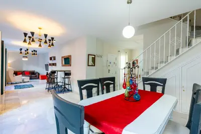 Zona de estar de Holi-Rent Penthouse Peñuelas