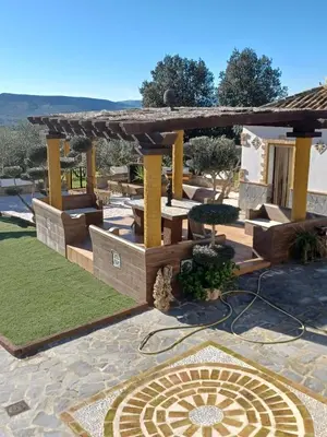 Jardín al aire libre en VILLA MARTINEZ ALQUILER RURAL ISABEL