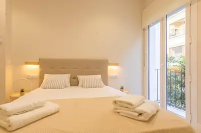 Cama o camas de una habitación en Apartamento Anita's Place Cordoba