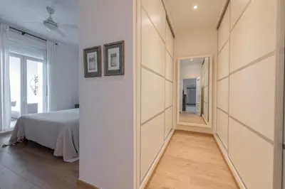 Cama o camas de una habitación en Casa Recaredo