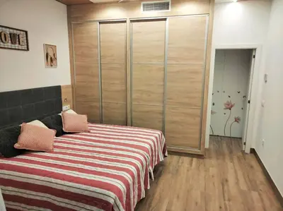 Cama o camas de una habitación en Loft La Calahorra del Bere con posibilidad de aparcamiento Pregunta por el PACK MÁS AMOR