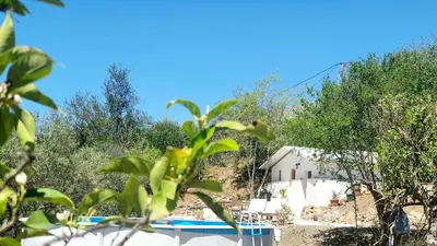 Jardín al aire libre en La Estación del Amor - Casa Rural con private pool