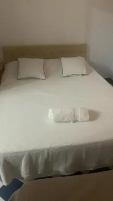 Cama o camas de una habitación en ALOJAMIENTO RURAL CASA LOS ARENALES