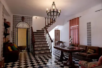 Zona de estar de ALOJAMIENTO RURAL CASA LOS ARENALES
