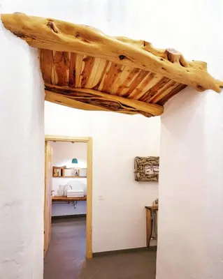 Cama o camas de una habitación en Casa Manuela