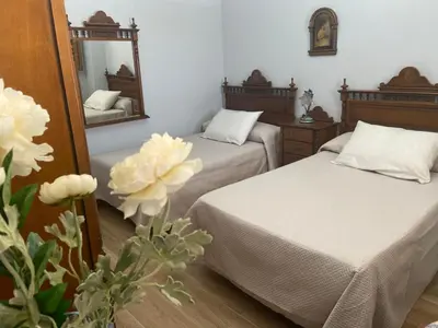 Cama o camas de una habitación en Apartamento Venus