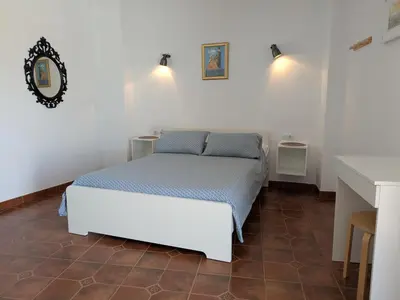 Cama o camas de una habitación en Casa Celeste Trabuco