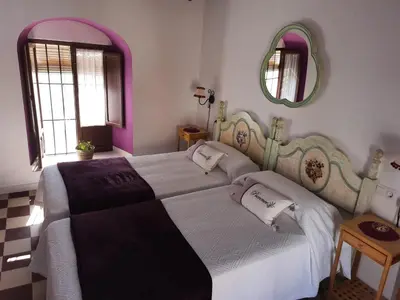 Cama o camas de una habitación en La Cata