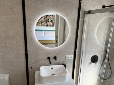 Un baño de Atroe Apartment