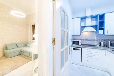 Una cocina o zona de cocina en Alohamundi Santa María