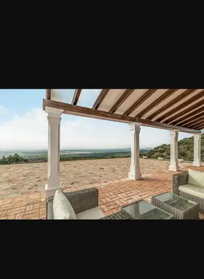 Un balcón o terraza de Casa Rural Alberquillas