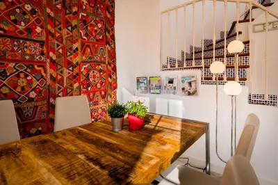 Zona de estar de Beautiful Penthouse with terrace - San Luis - 2Bdr